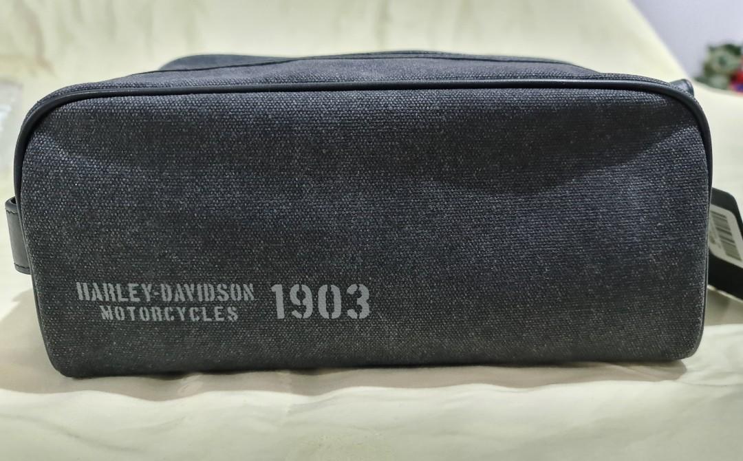 harley davidson toiletry bolsa