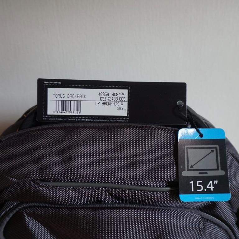 Authentic Samsonite Torus Laptop Backpack V Light Weight Business 
