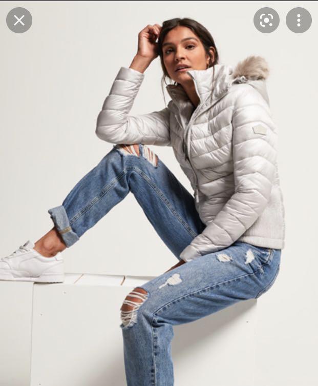 Chevron top superdry jacket
