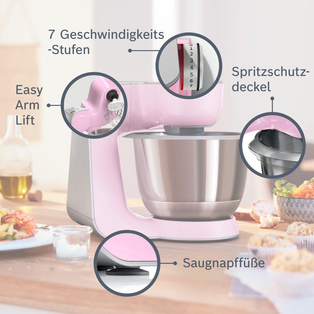 Bosch baby pink stand mixer MUM58K20, TV & Home Appliances, Kitchen