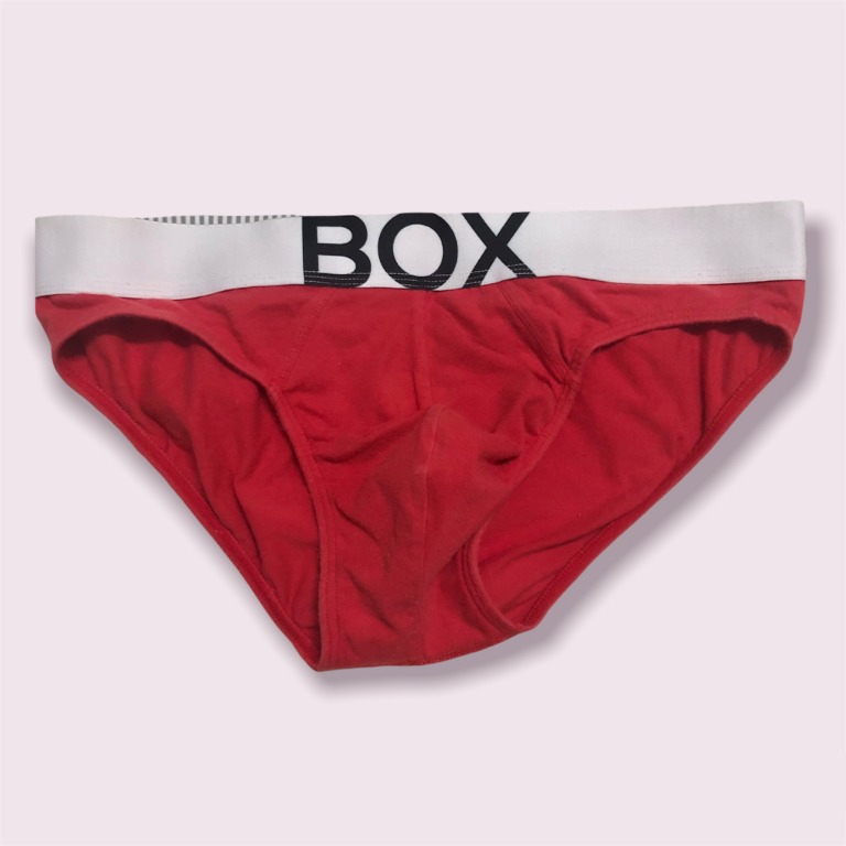 BOX men's underwear - Brief (Fit 32-34 Inches / 81-86 cm), Men's Fashion,  Bottoms, New Underwear on Carousell