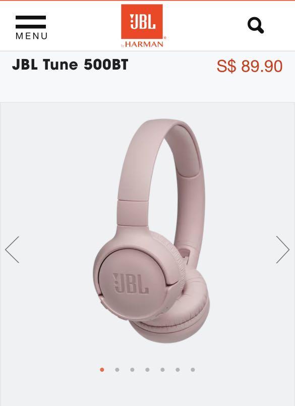 Jbl tune sale 500bt box