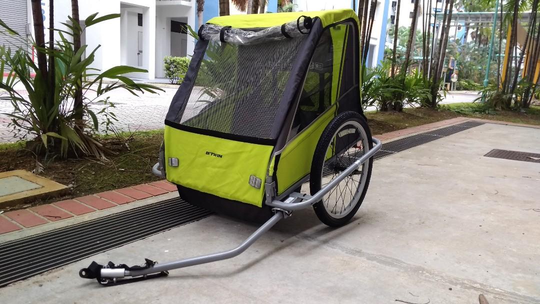 Decathlon shop bike trailer