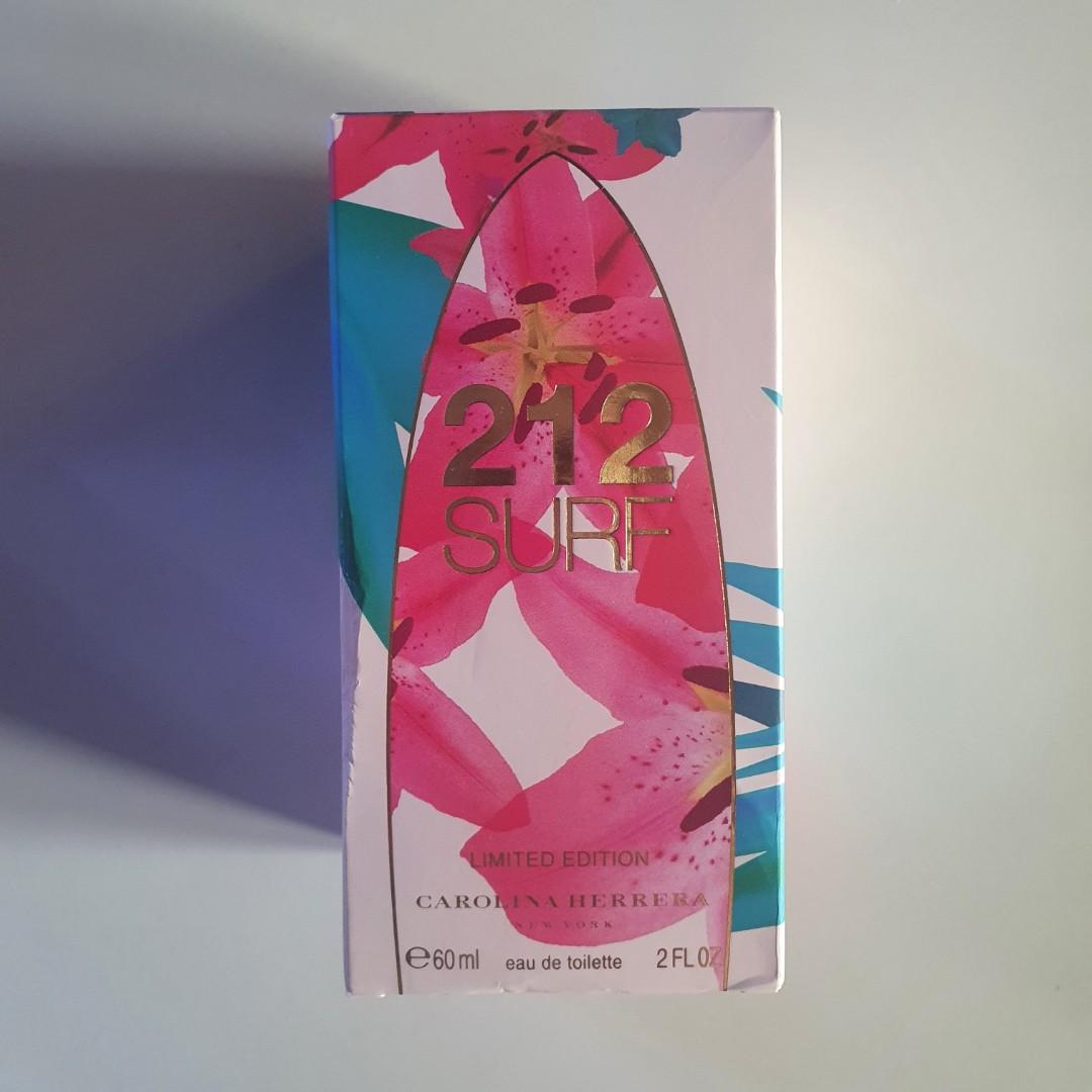 Carolina Herrera 212 Surf EDT Limited Edition Beauty Personal Care Fragrance Deodorants on Carousell