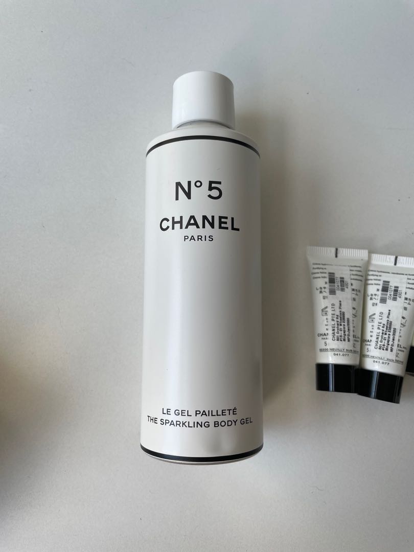 Chanel No. 5 Factory Sparkling Body Gel 50 ml, Beauty & Personal Care