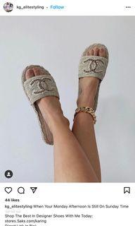Affordable chanel sandals size 39 For Sale, Sneakers & Footwear
