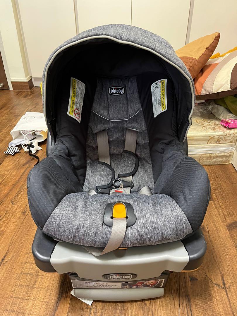 Chicco Bravo Car Seat with Key Fit Base 30, Babies & Kids, Going Out