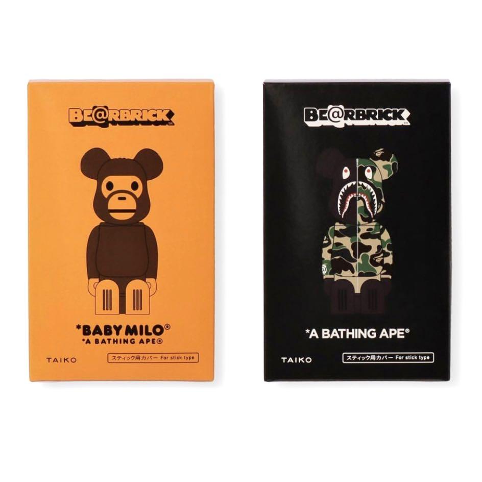 cleverin Bearbrick Bape & Milo, 興趣及遊戲, 玩具& 遊戲類- Carousell