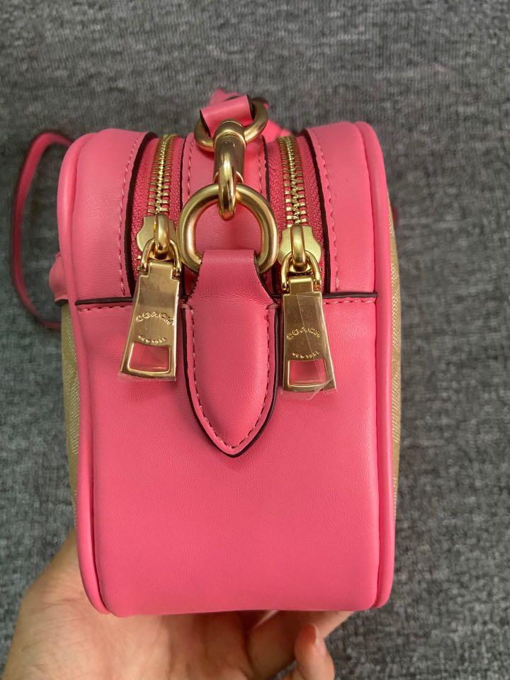 COACH JES CROSSBODY IN SIGNATURE CANVAS (COACH 68168), Women's Fashion