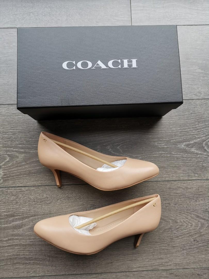Coach nude hotsell heels