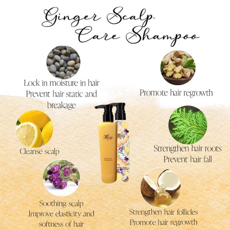 Confinement Shower Cream/Ginger Shampoo, Beauty & Personal Care, Bath