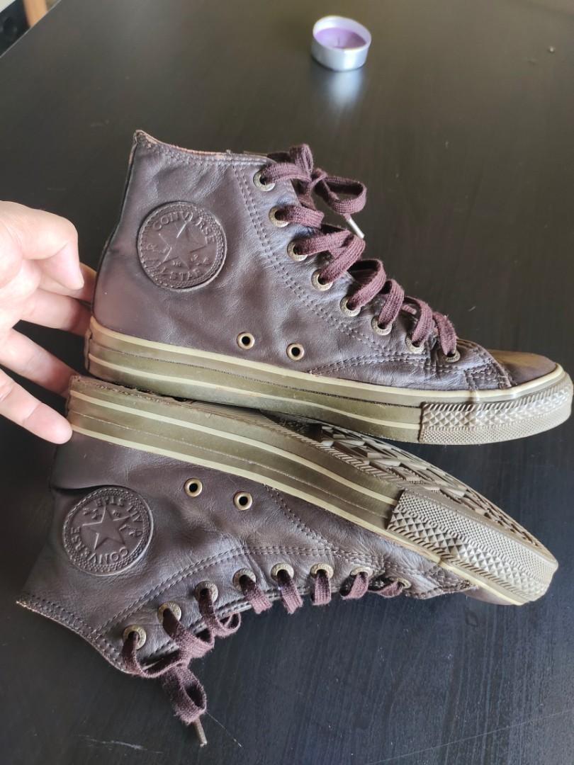 Converse outlet leather shoes