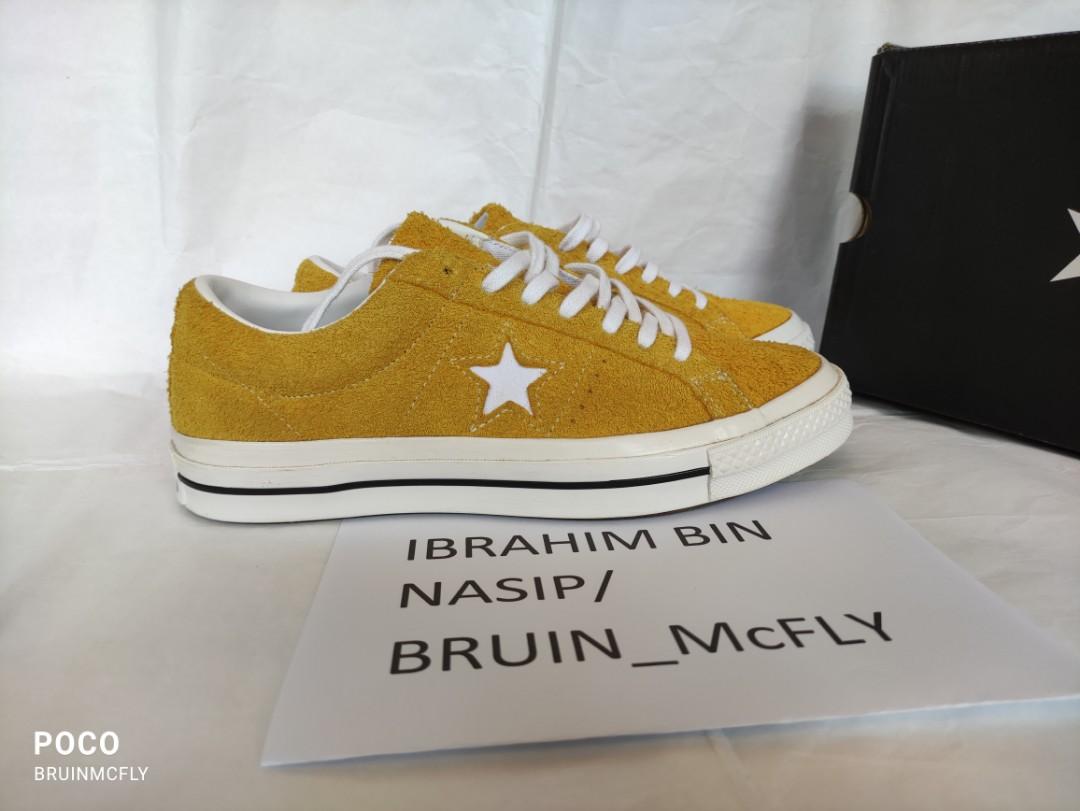 Converse one new arrivals star mustard
