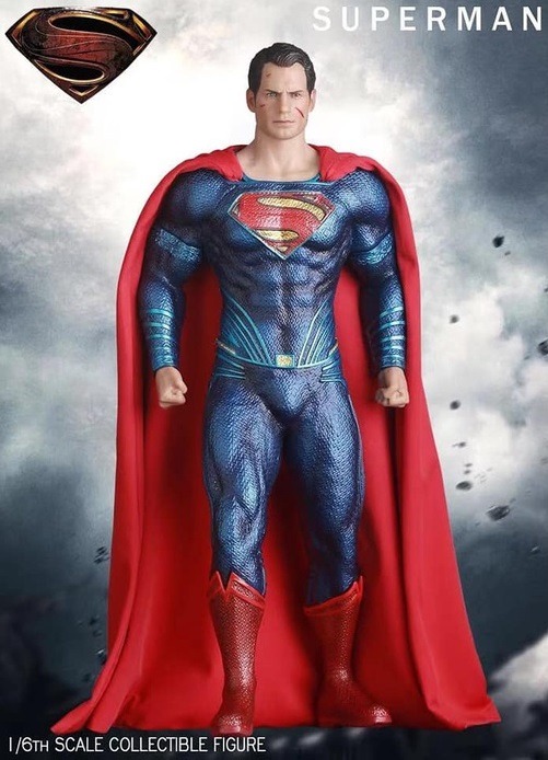 Crazy Toys DC Comics Justice League Superman PVC Action Figure Model Toy 