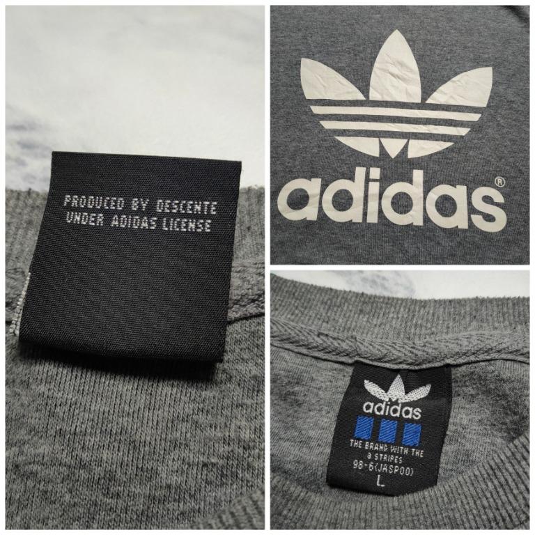 Crewneck Adidas trefoil 98 6 Jaspoo Vintage 80s