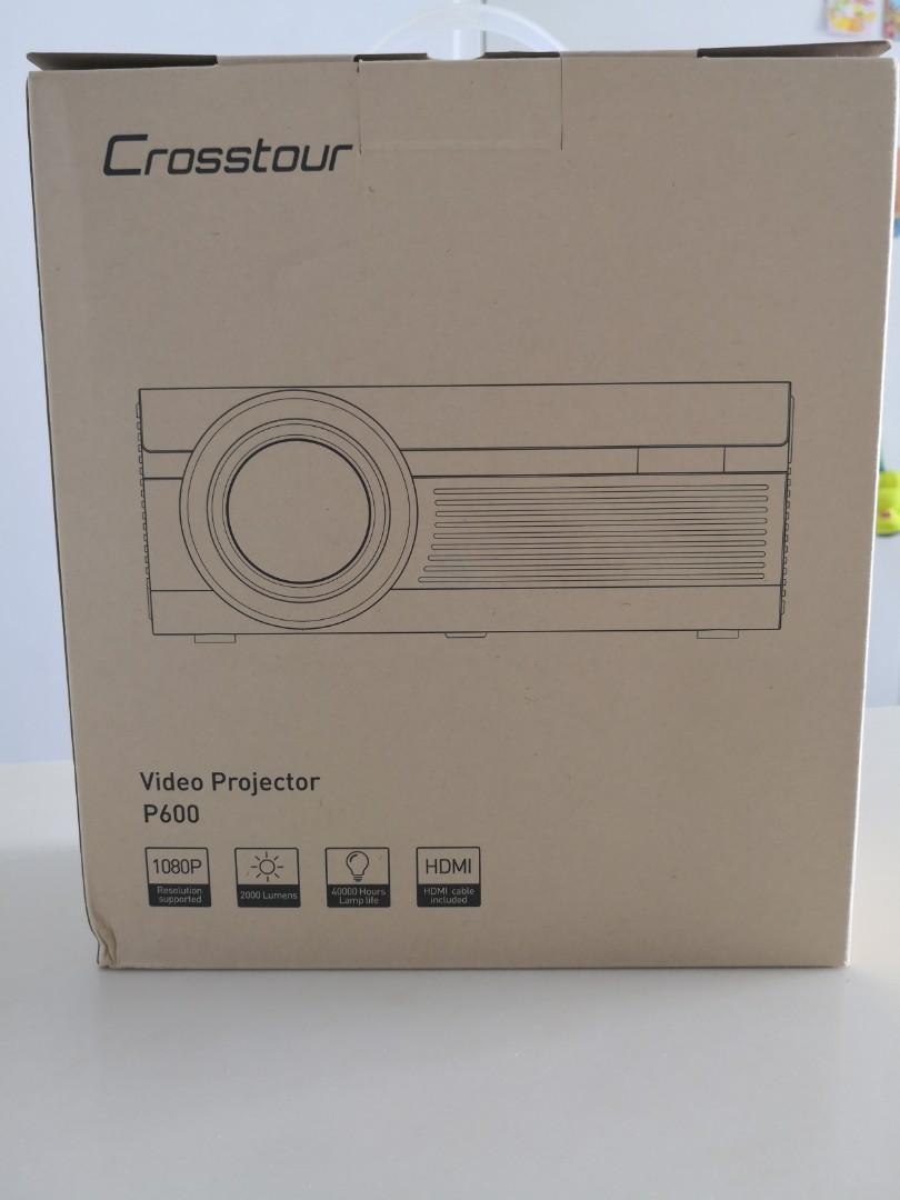 Crosstour Video Projector P600, TV & Home Appliances, TV