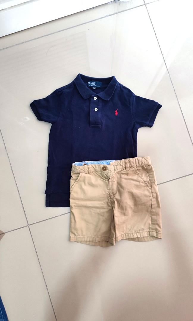 Toddler boy ralph lauren polo shirts top