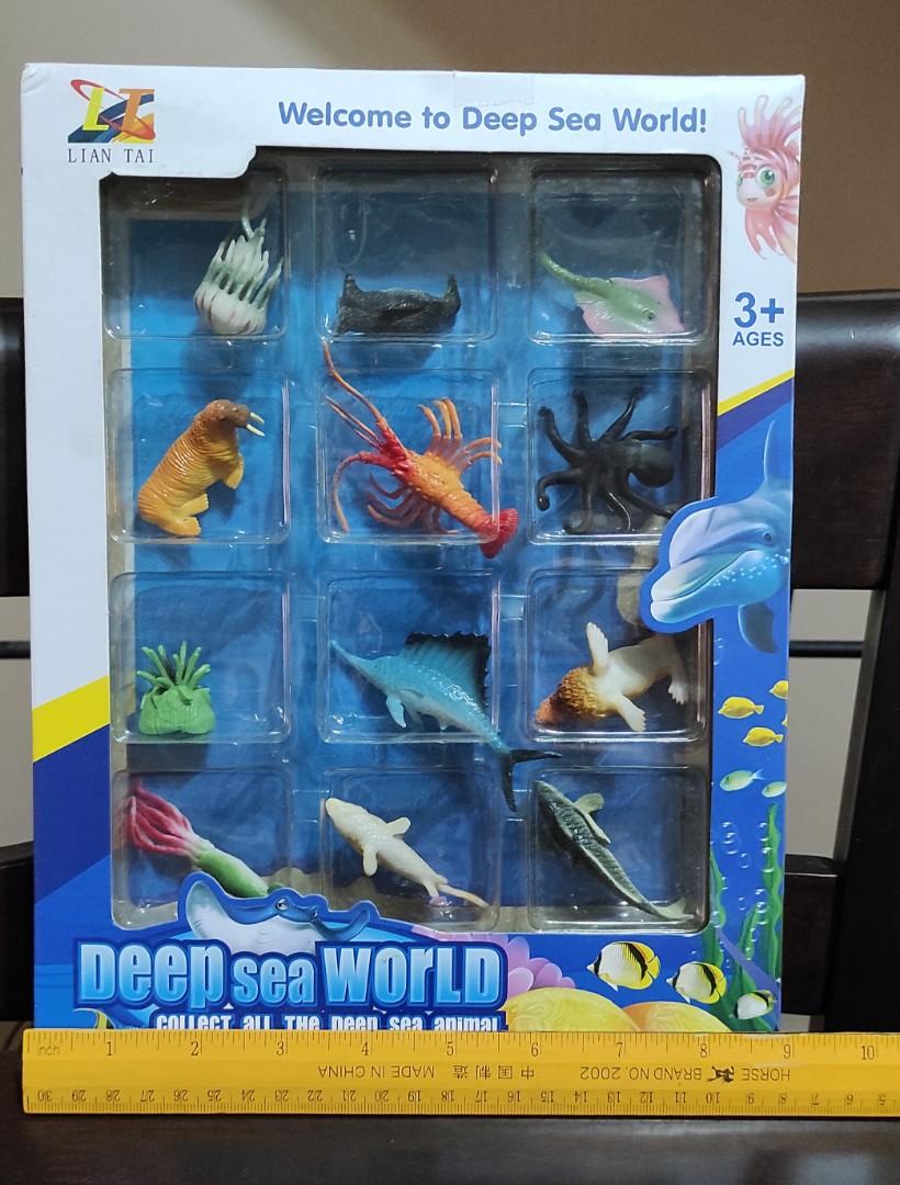 Deep Sea World Sea Animal Toys, Hobbies & Toys, Toys & Games on Carousell