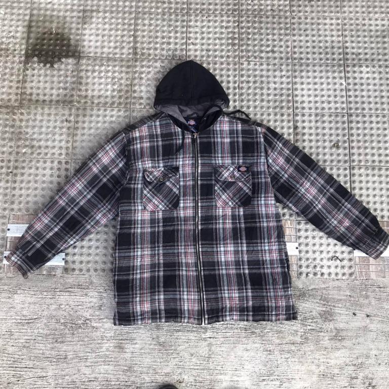 Dickies quilted flannel discount jacket