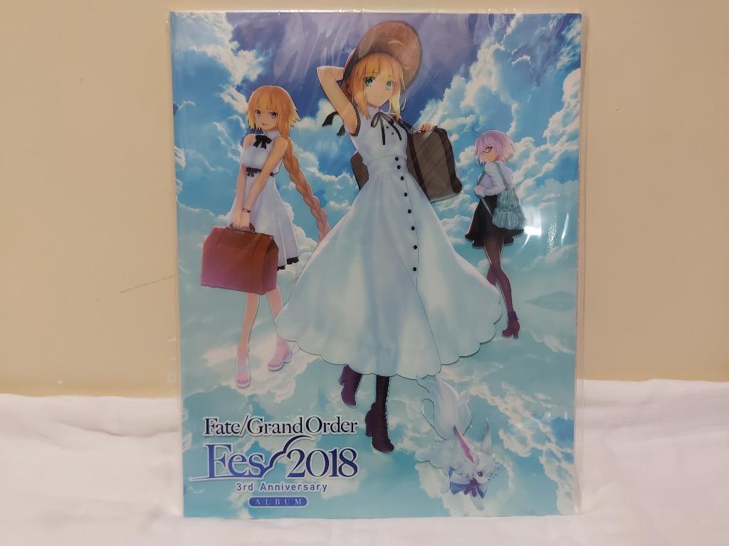 Fate Grand Order Fes 18 3rd Anniversary Album Fgo 三周年畫集 興趣及遊戲 書本 文具 漫畫 Carousell