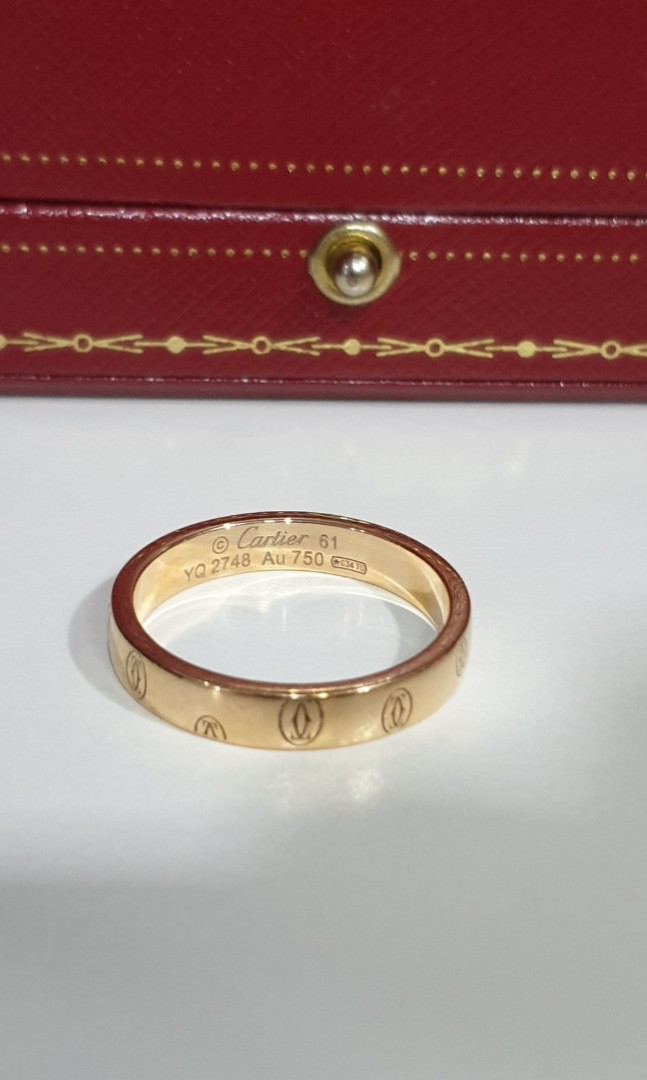 Final Offer. Authentic Cartier Happy Birthday Ring 18K Rose Gold