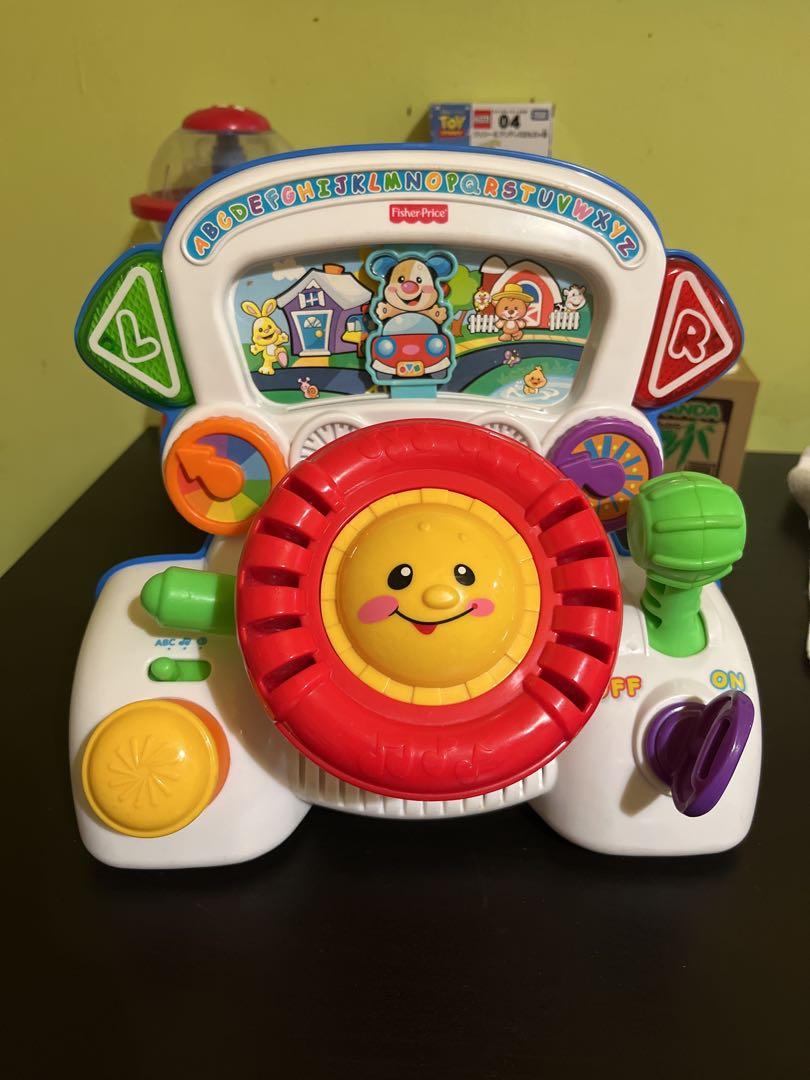 Fisher Price Steering Wheel, Babies & Kids, Infant Playtime on Carousell