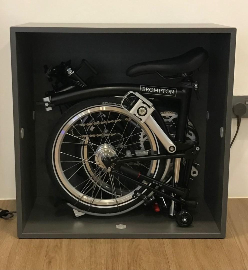 Foldable bike on sale box