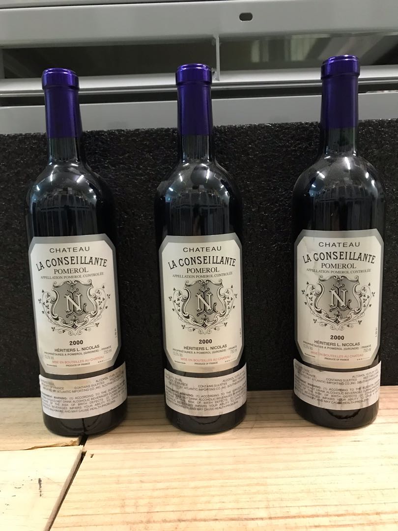 Chateau La Conseillante Pomerol 2000（French Red Wines. 2000