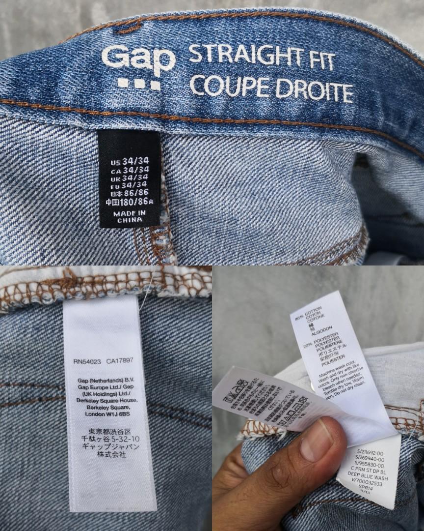 GAP Men's Straight Fit Coupe Detroit 