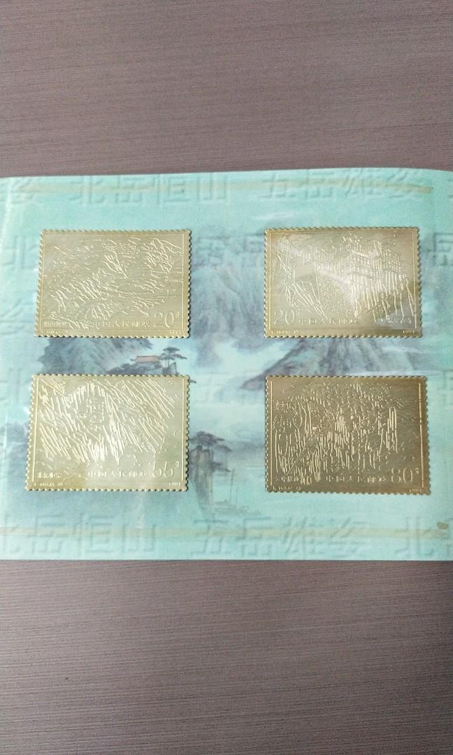 Gold plated stamp discount