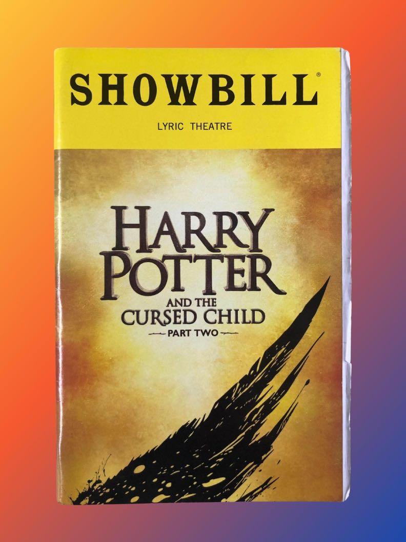 Harry Potter and the Cursed Child playbill (Category: Storybooks) located in Cebu City. Submitted by playbills.ph (Listing ID 1127247303, Image 1). Description: Visit our IG page for more info: @playbills.ph.