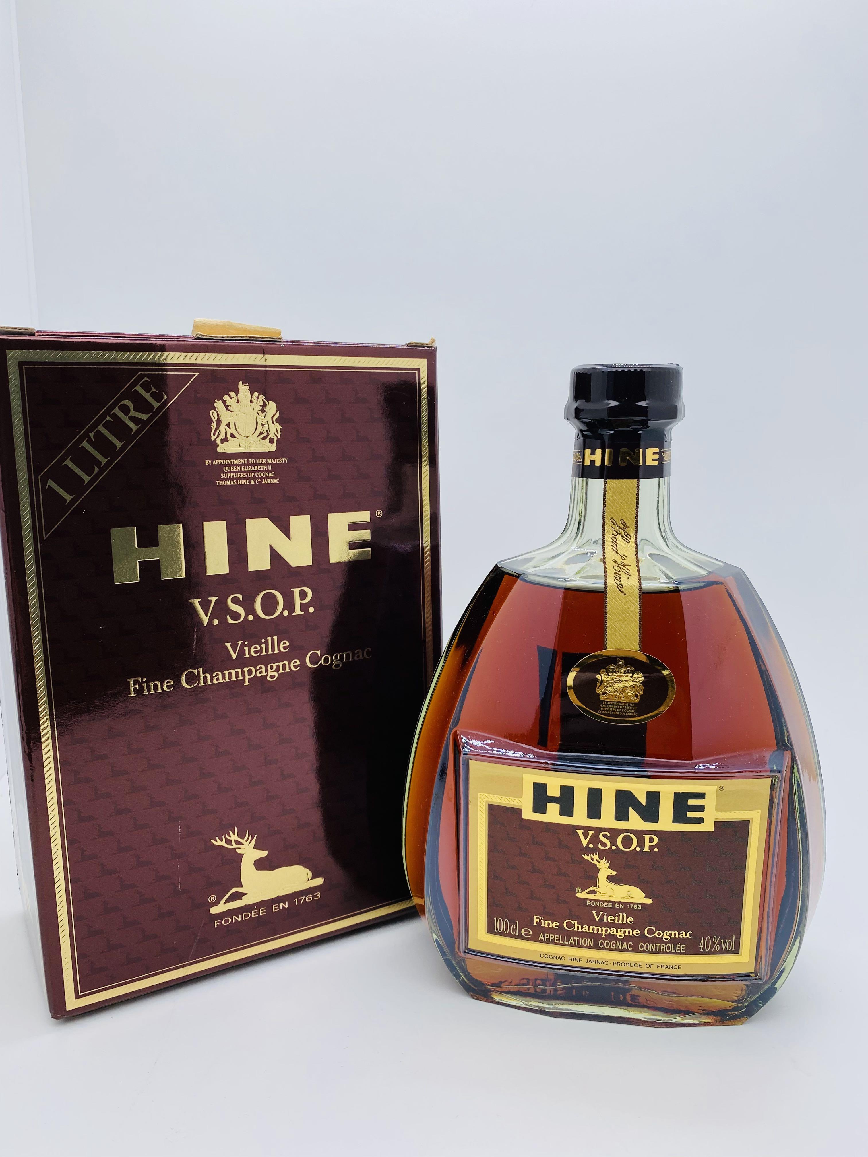 古酒　HINE ハインVSOP Fine Champagne　グリーンボトル 法國御鹿vsop干邑白蘭地Hine Rare V.S.O.P. Fine Champagne－正泓洋酒｜