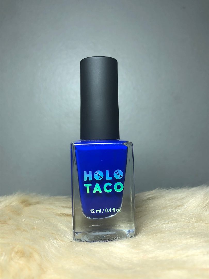 Holo Taco Nail Polish Royal Tea Blue (OG Formula), Beauty & Personal