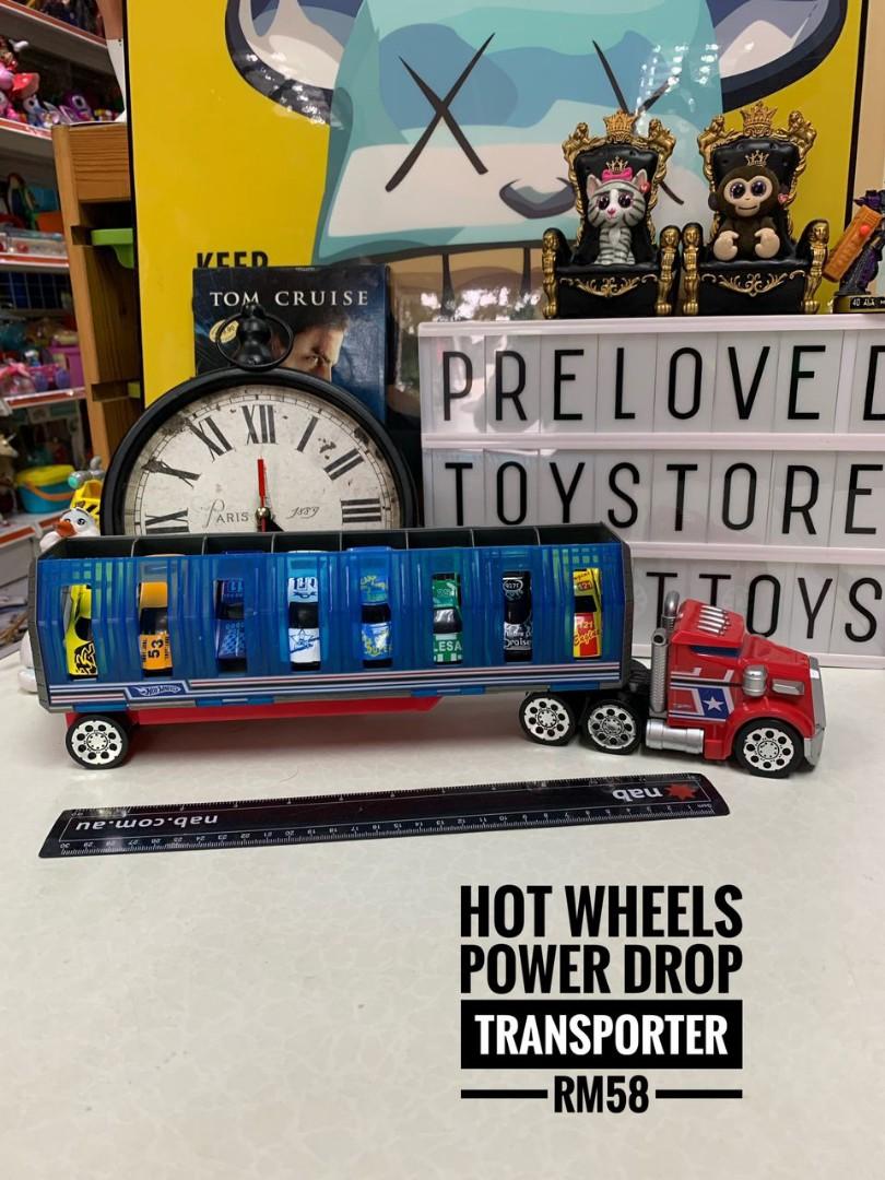Hot wheels power drop transporter 2025