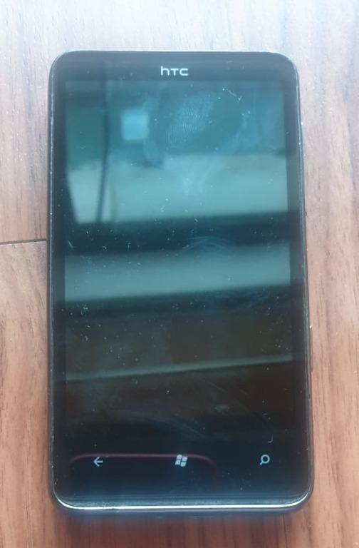 HTC HD7 Mobile Phone (Category: Android Others) located in Manila. Submitted by au0801 (Listing ID 1127245954, Image 1). Description: HTC HD 7 Mobile Phone, working, no charger.