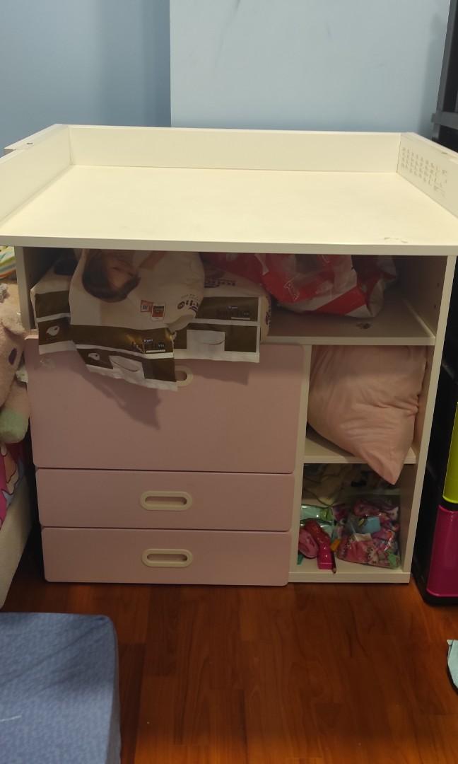 Ikea Diaper changing station, Babies & Kids, Bathing & Changing