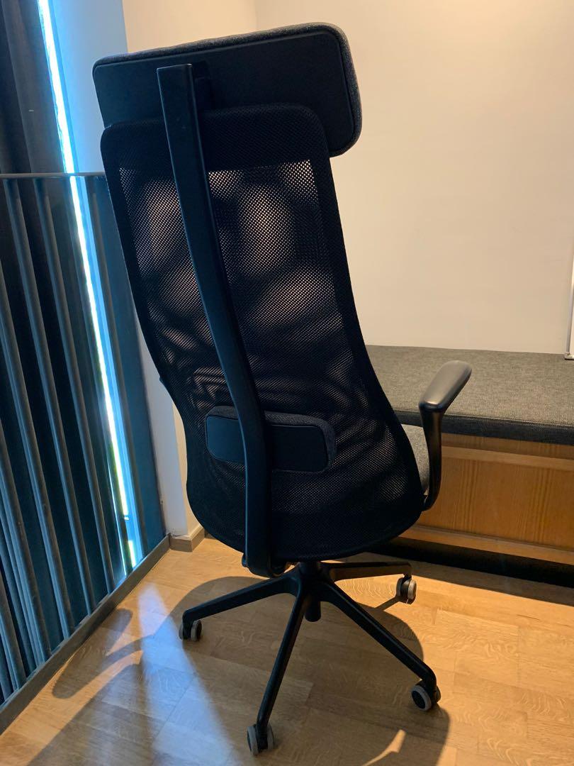 IKEA Jarvfjallet Office Chair with Armrests, Furniture & Home Living