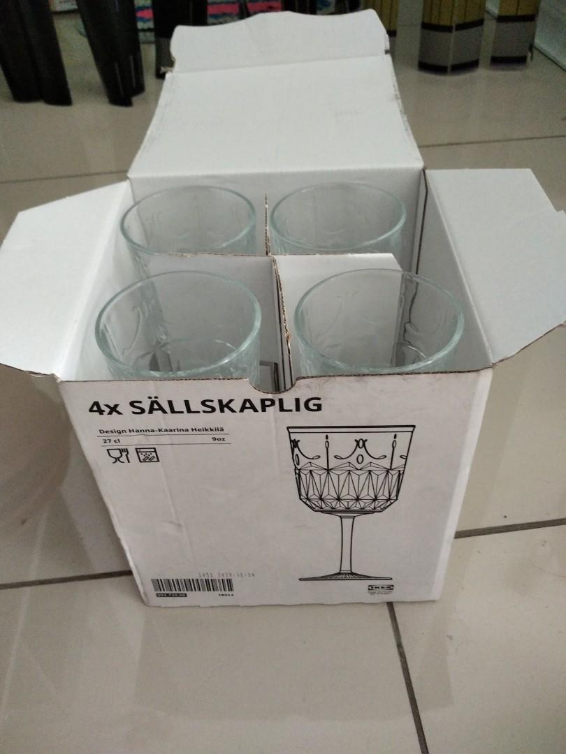 IKEA Sallskaplig Glass, TV & Home Appliances, Kitchen Appliances, Wine