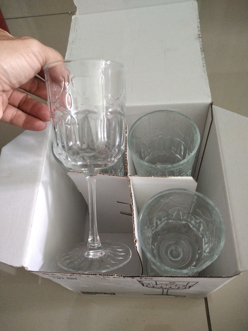 IKEA Sallskaplig Glass, TV & Home Appliances, Kitchen Appliances, Wine