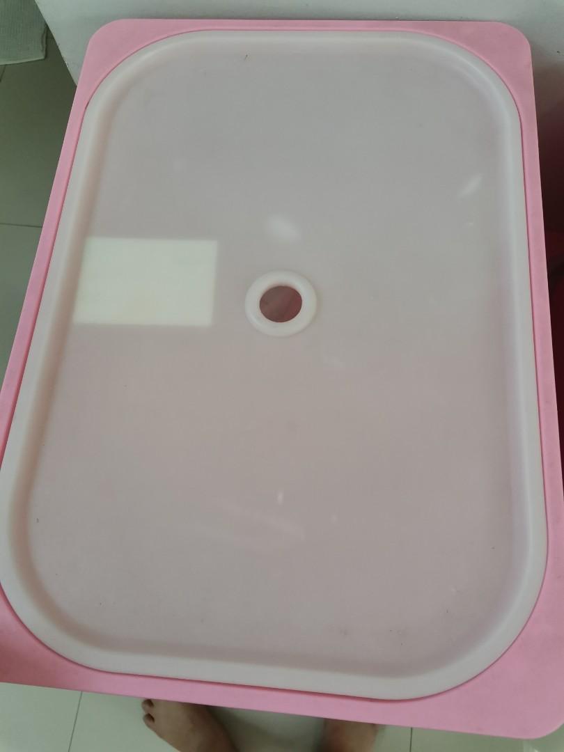 Ikea storage box pink, Perabotan Rumah di Carousell