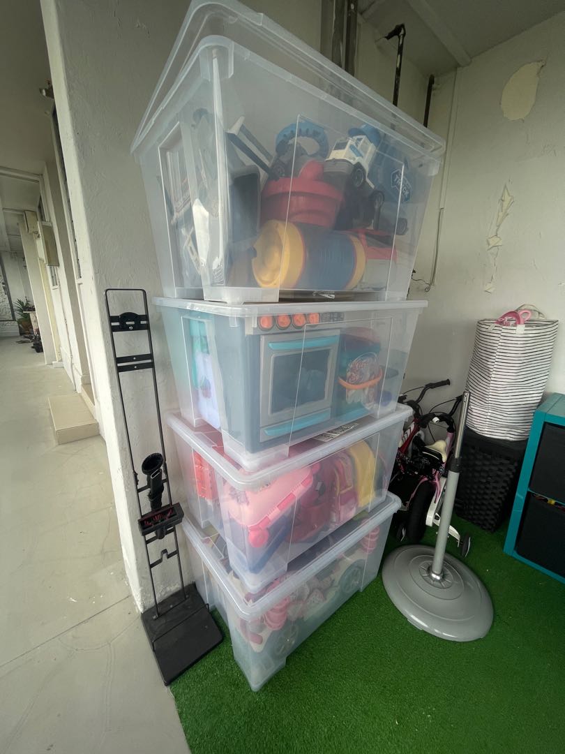 IKEA STORAGE BOXES COMPARTMENT ORGANISERS, Furniture & Home Living