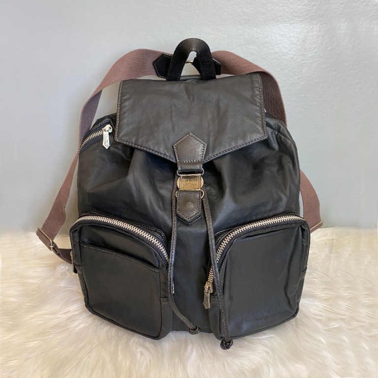 Jean Paul Gaultier Vintage Black Leather Backpack, Men's Fashion, Bags ...