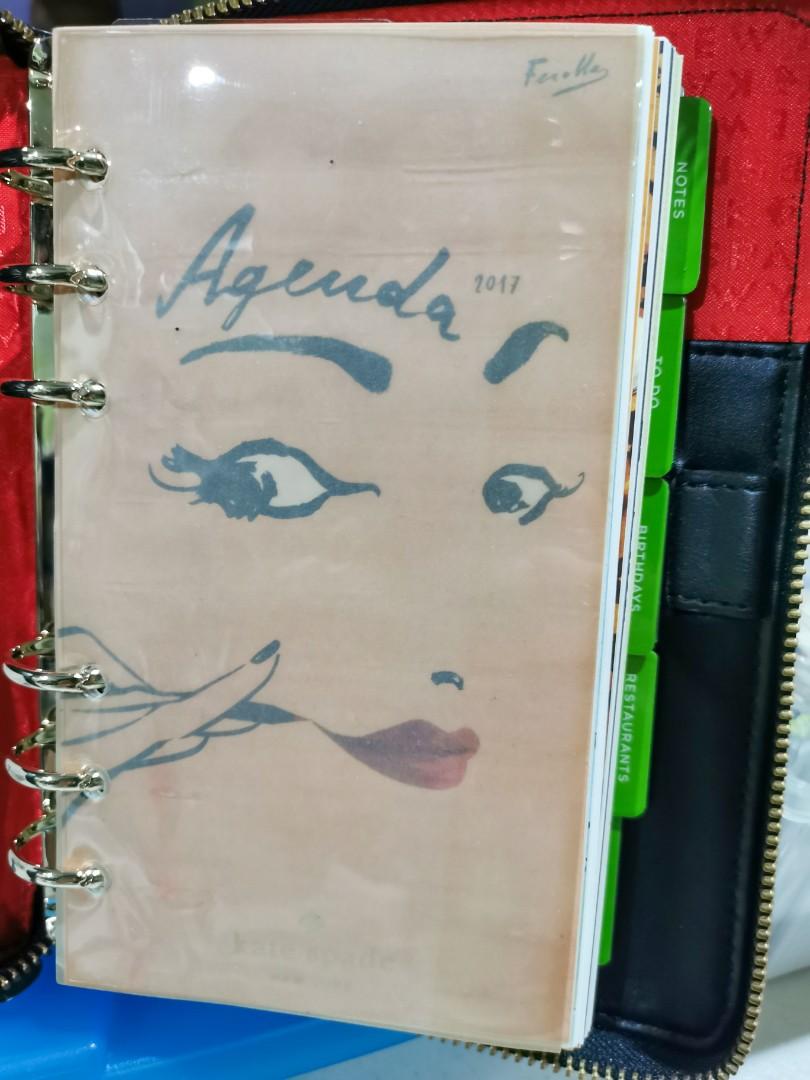 Kate Spade Refillable Planner, Women's Fashion, Bags & Wallets, Wallets