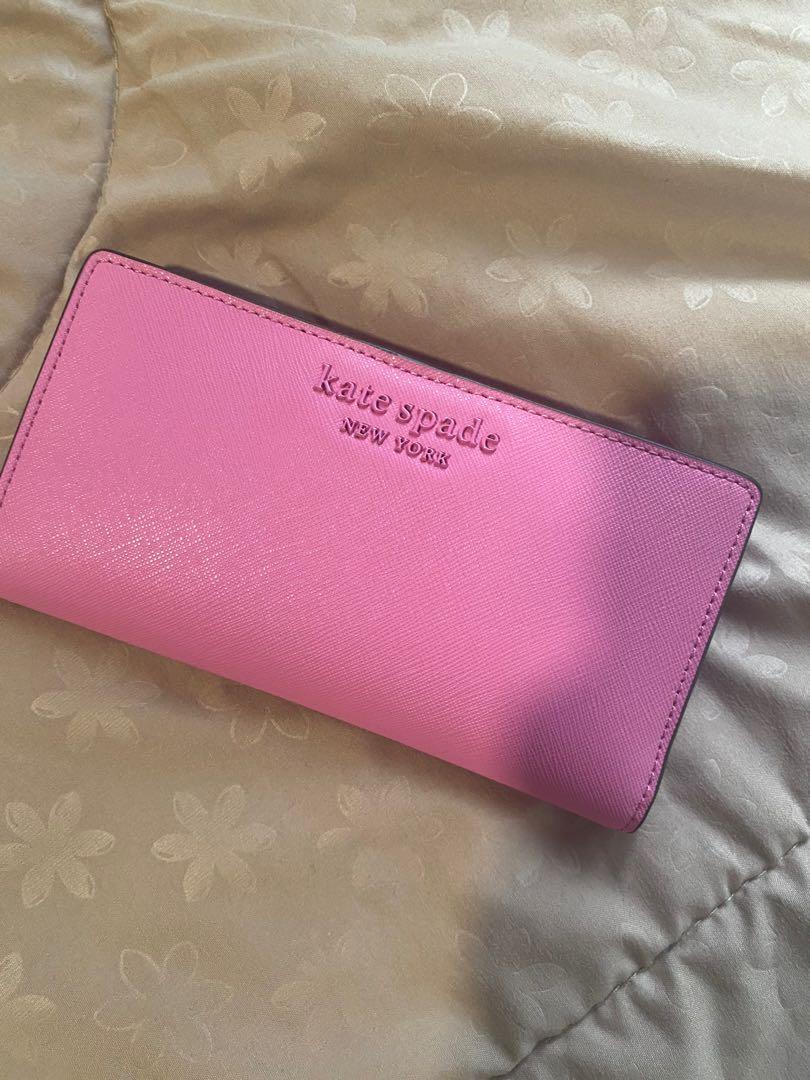 Kate spade sales wallet pink
