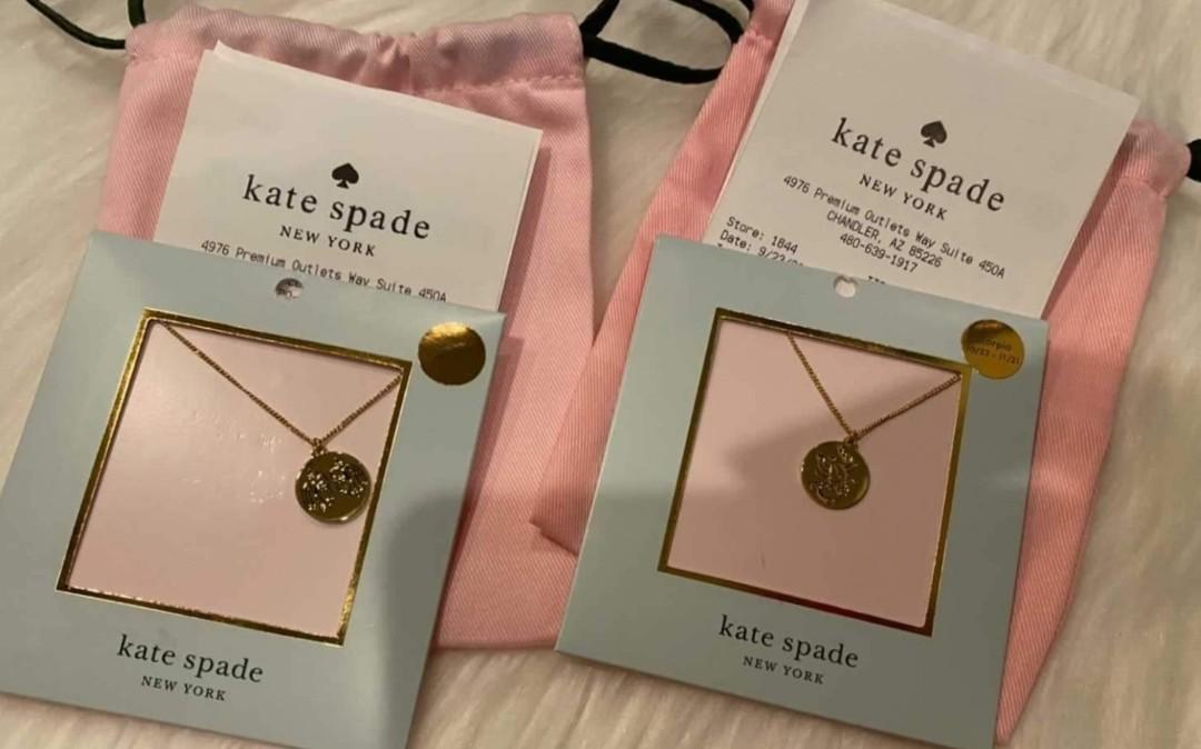 Kate spade gemini necklace shop