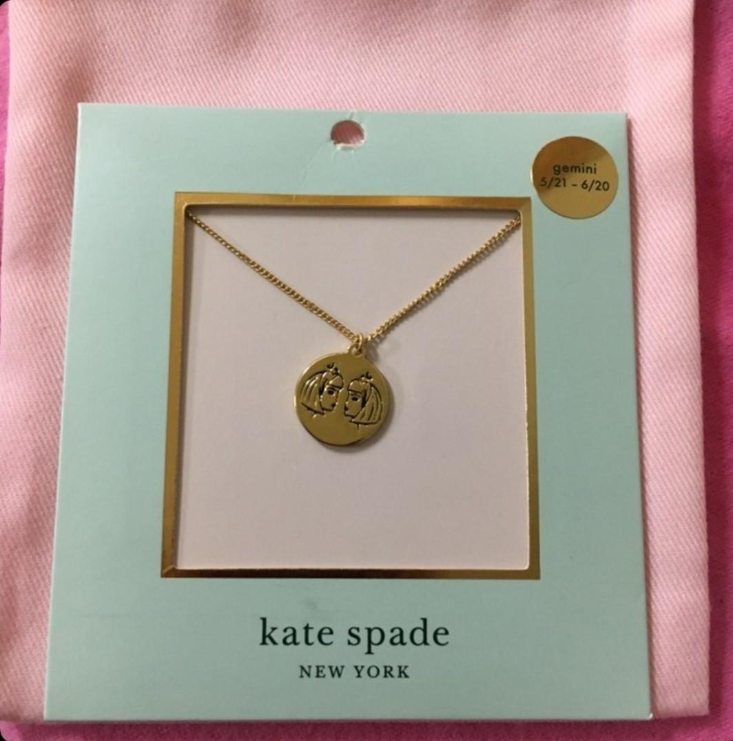 Kate Spade Zodiac Necklace - Gemini 