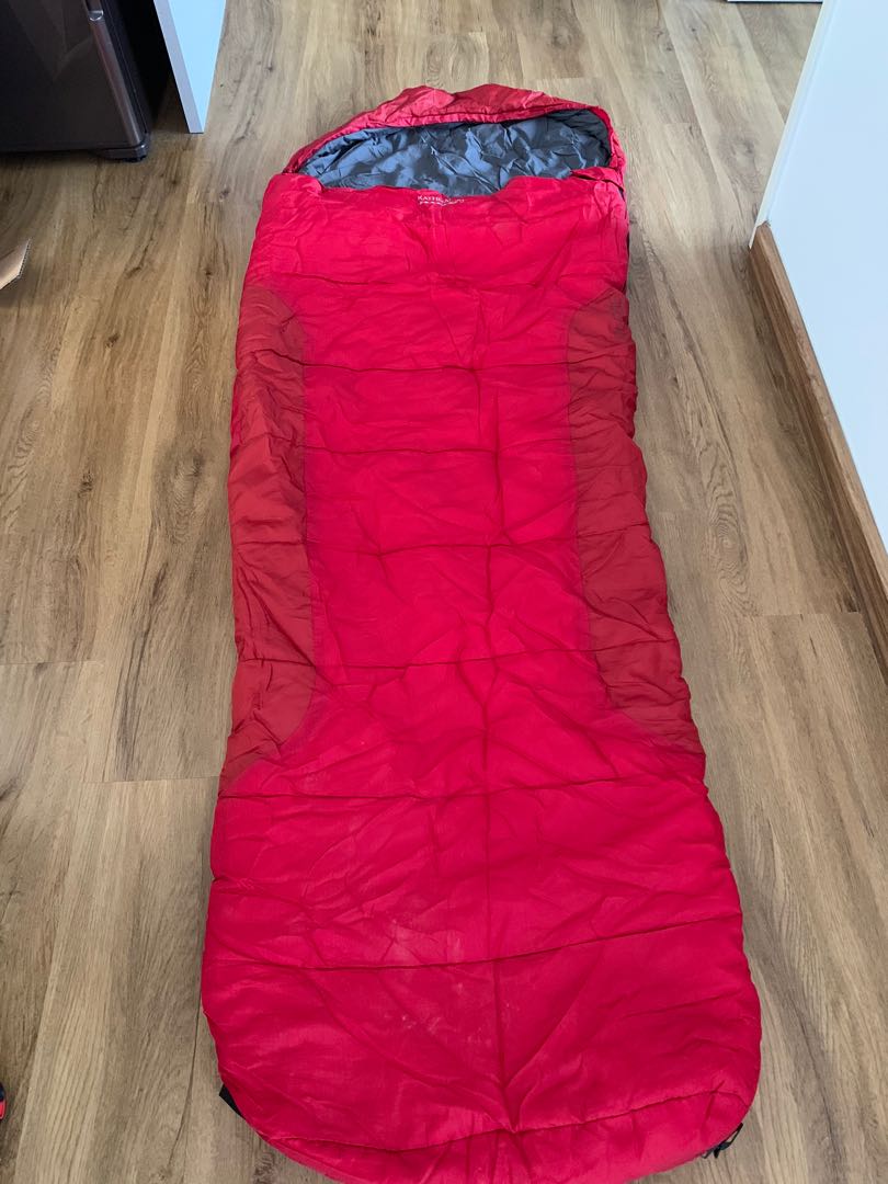 Kathmandu sleeping bag, Sports Equipment, Hiking & Camping on Carousell
