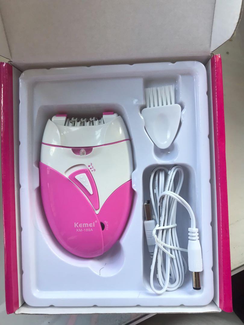 Kemei epilator barely used, Beauty & Personal Care, Bath & Body, Hair