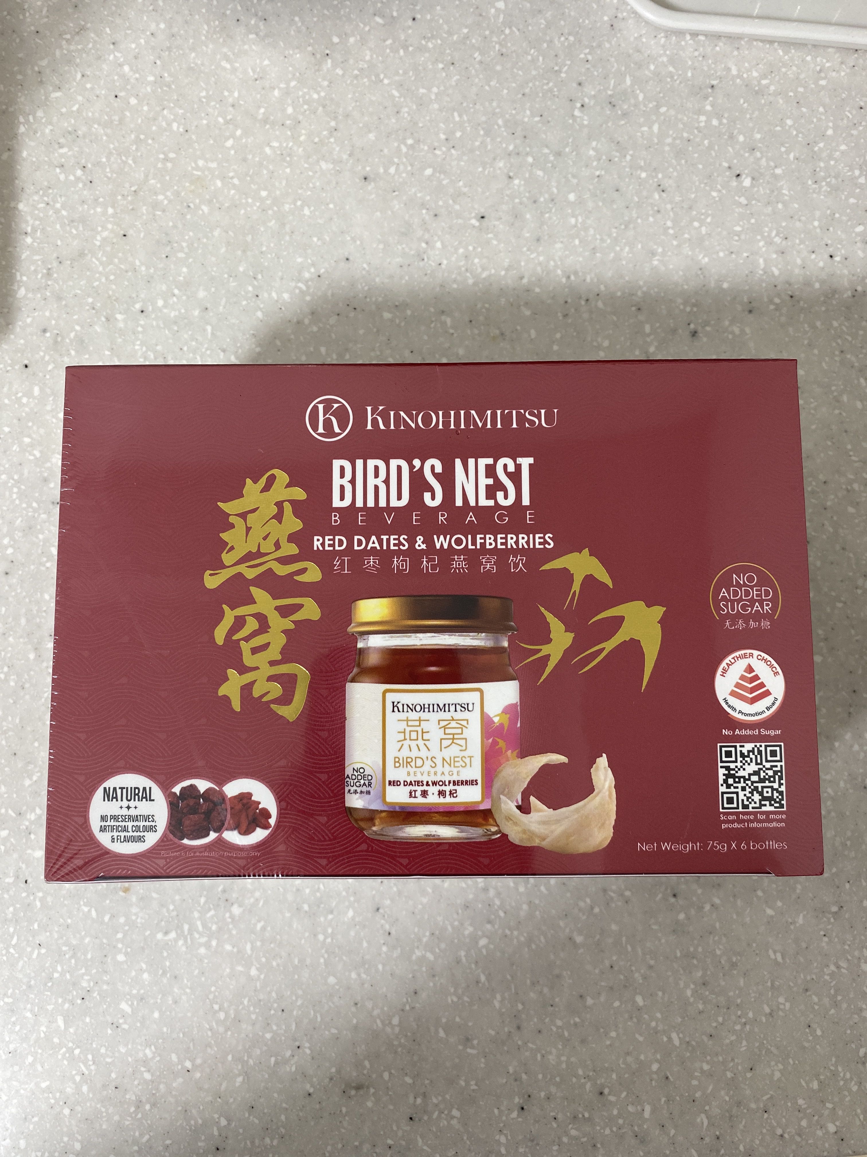 Kinohimitsu Bird’s nest with wolf berries and red dates, Health