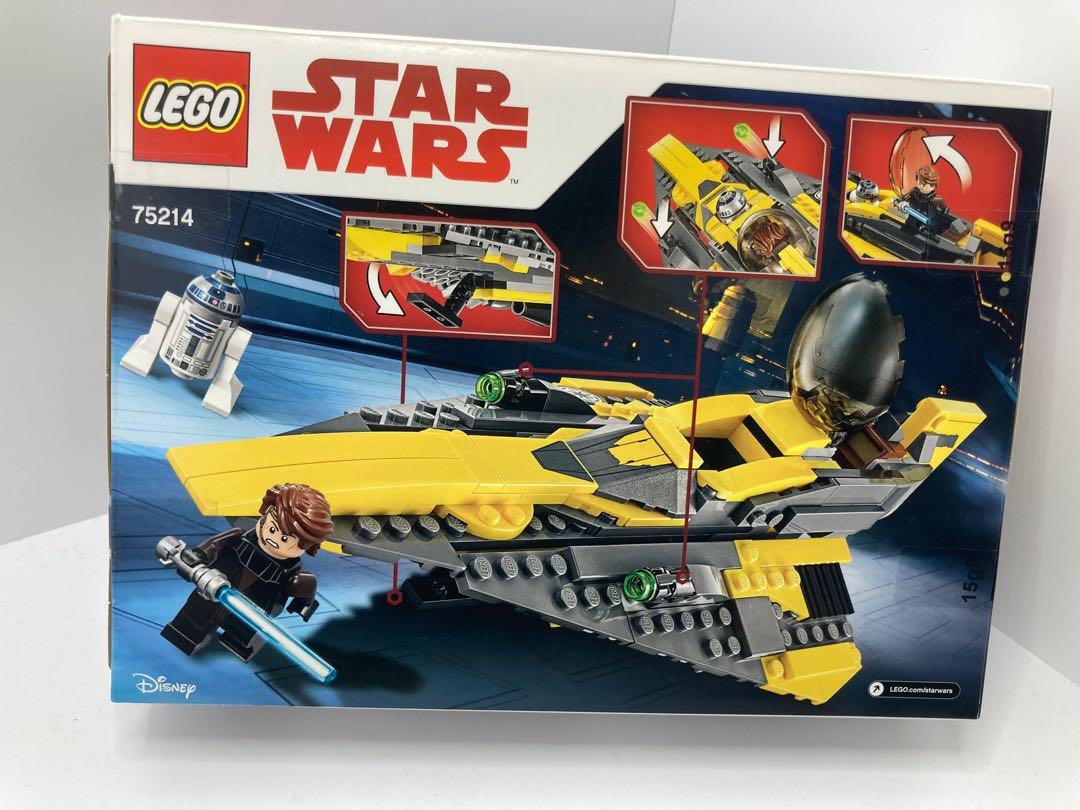 Lego star wars outlet anakin's jedi starfighter 75214